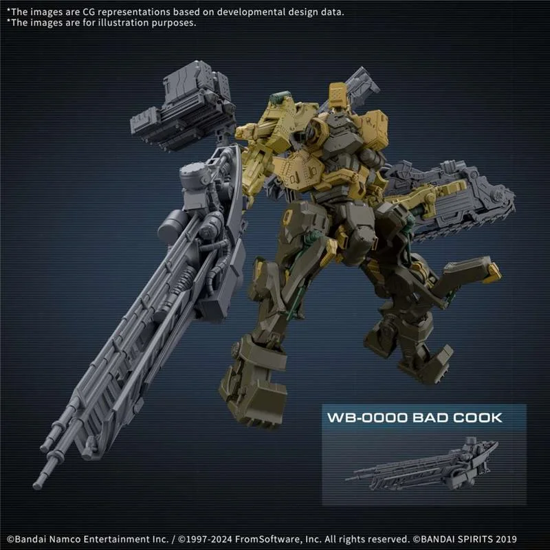 1/144 30MM ARMORED CORE VI FOR RAD CC-3000 WRECKER MILK TOOTH
