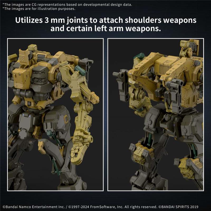 1/144 30MM ARMORED CORE VI FOR RAD CC-3000 WRECKER MILK TOOTH