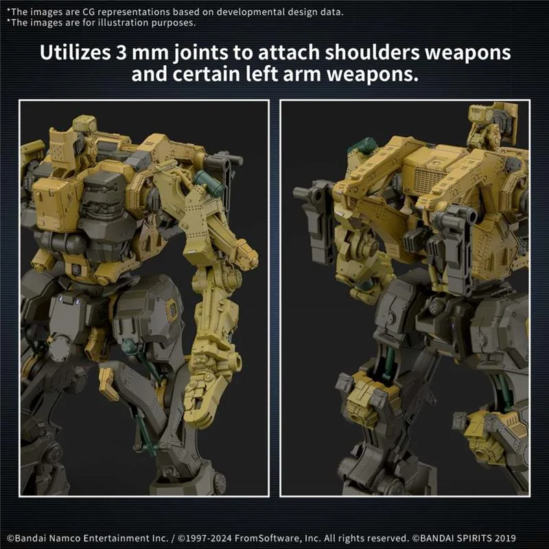1/144 30MM ARMORED CORE VI FOR RAD CC-3000 WRECKER MILK TOOTH