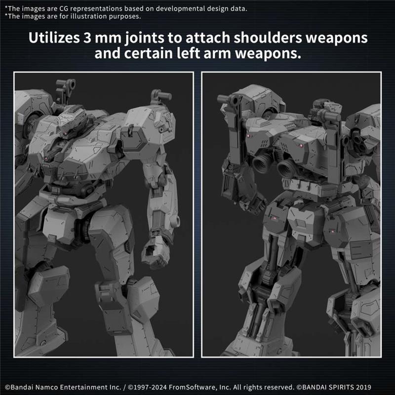 1/144 30MM ARMORED CORE VI FOR BALAM IND BD-011 MELANDER