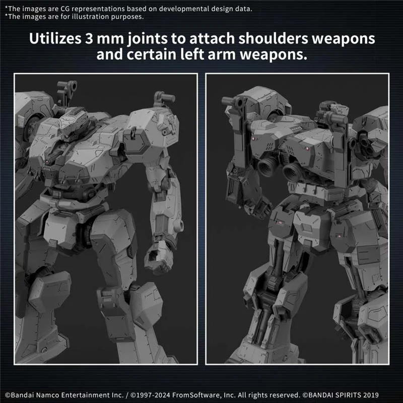 1/144 30MM ARMORED CORE VI FOR BALAM IND BD-011 MELANDER