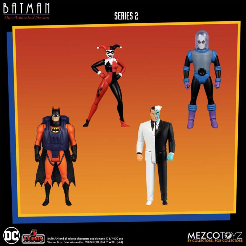 5 POINTS - BATMAN THE ANIMATED SERIES 2 AF DLX SET (4)