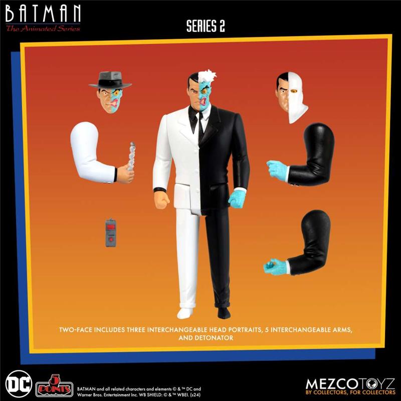 5 POINTS - BATMAN THE ANIMATED SERIES 2 AF DLX SET (4)