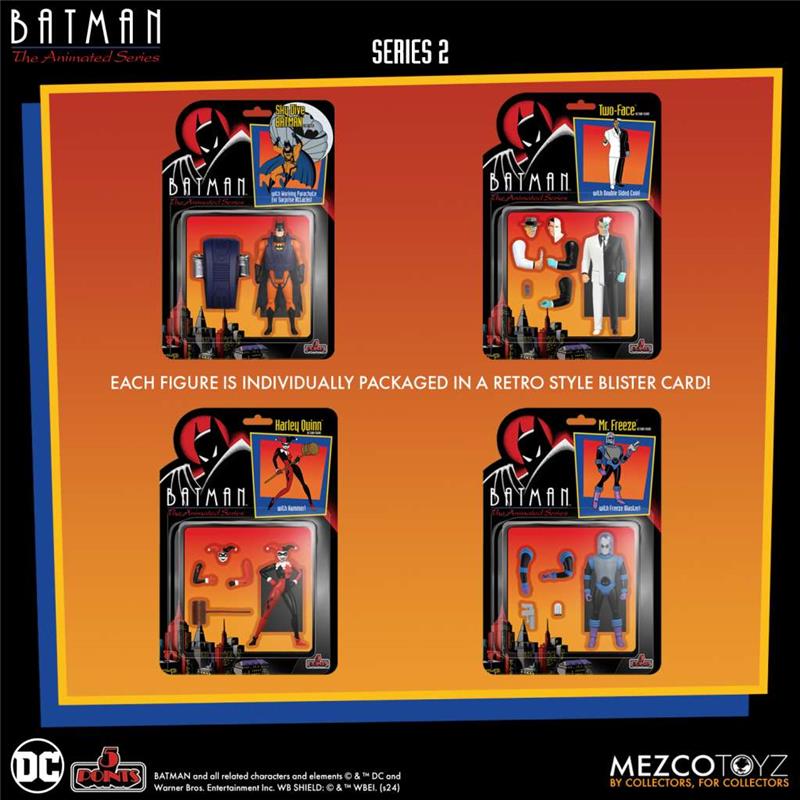 5 POINTS - BATMAN THE ANIMATED SERIES 2 AF DLX SET (4)