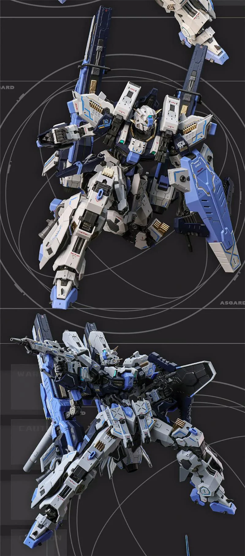 1/100 ASGARD DIECAST FRAME MODEL KIT