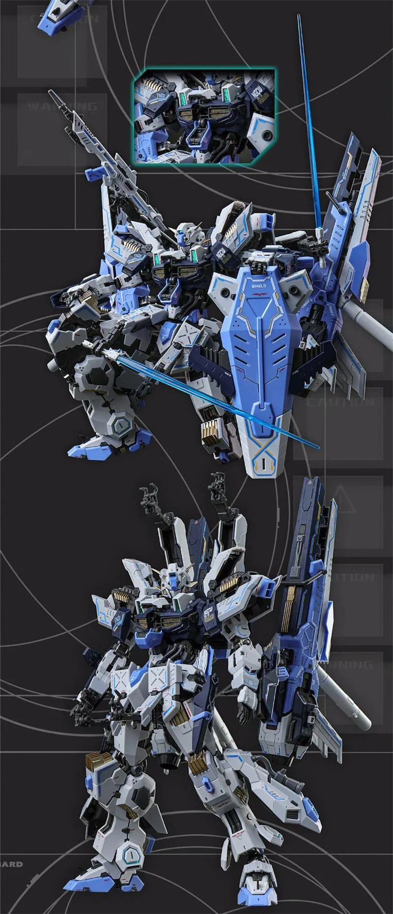 1/100 ASGARD DIECAST FRAME MODEL KIT