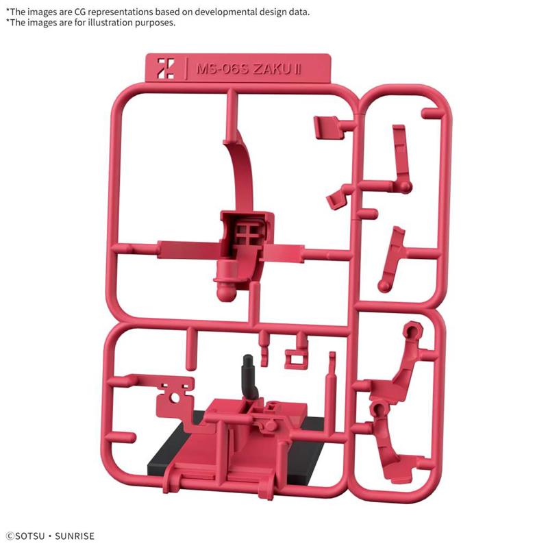 CHARZAKU-KUN DX SET WITH RUNNER RECREATION PARTS