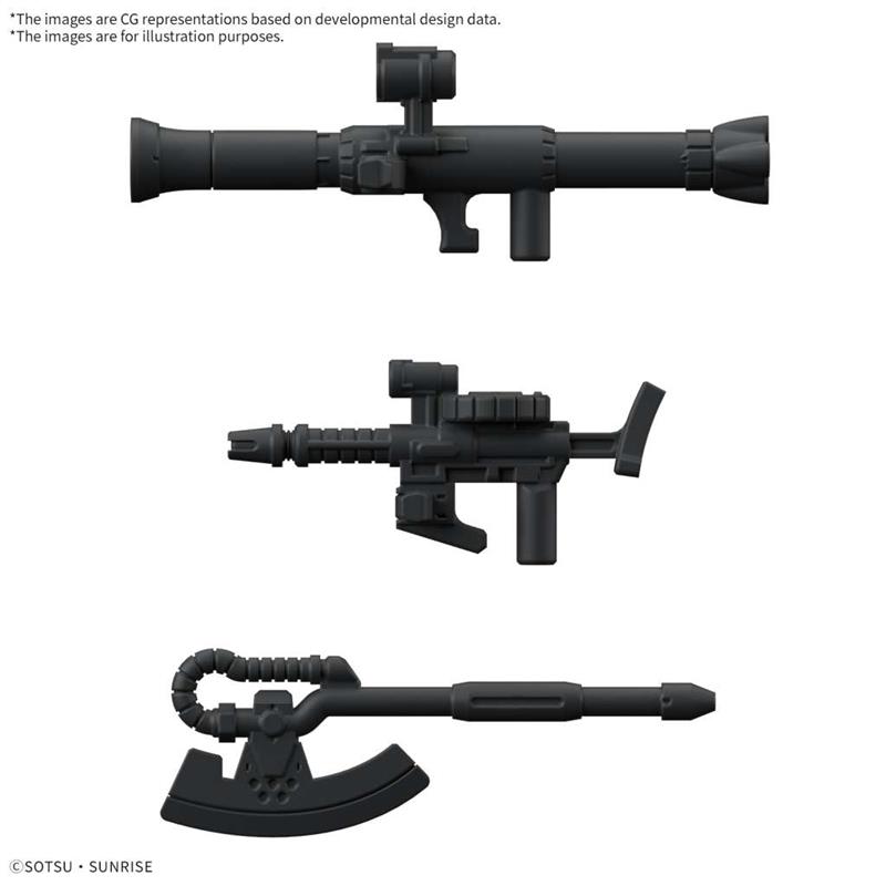 CHARZAKU-KUN DX SET WITH RUNNER RECREATION PARTS