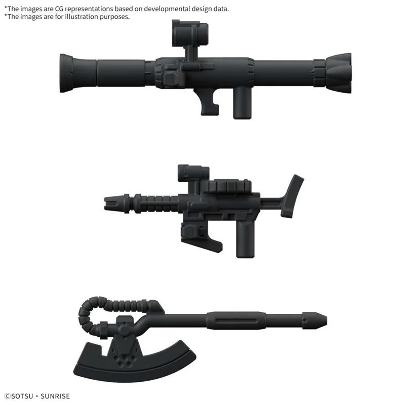 CHARZAKU-KUN DX SET WITH RUNNER RECREATION PARTS