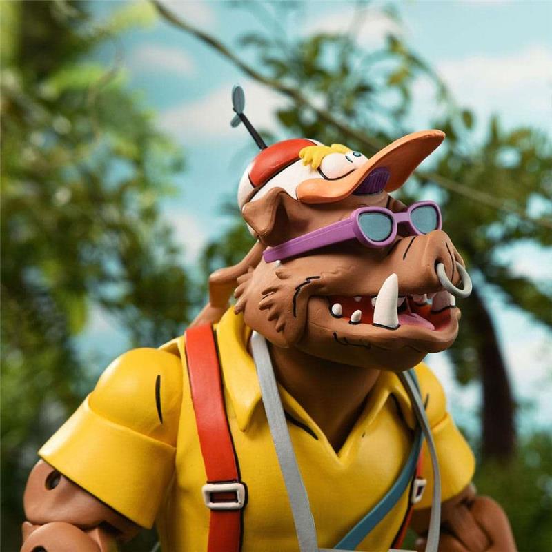 NECA - TMNT CARTOON VACATION BEBOP AND ROCKSTEADY AF 2-PK
