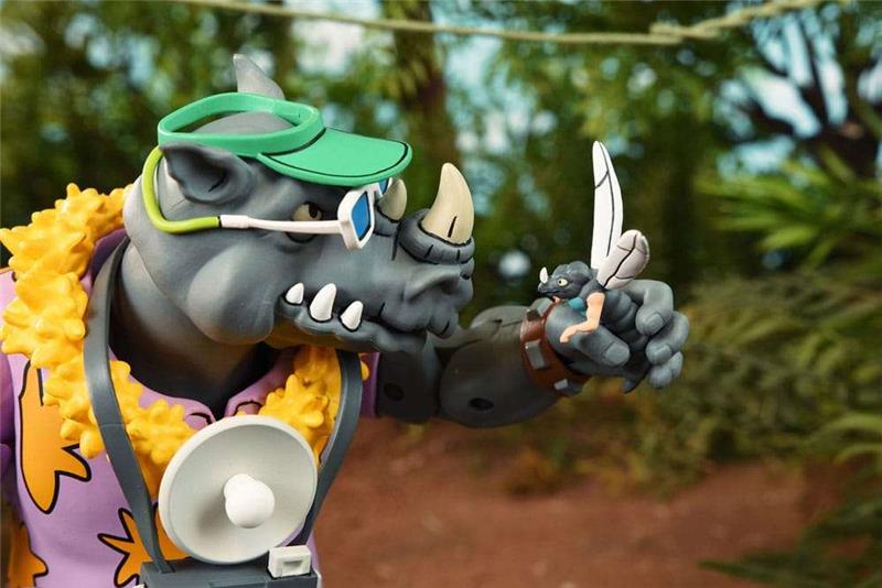NECA - TMNT CARTOON VACATION BEBOP AND ROCKSTEADY AF 2-PK