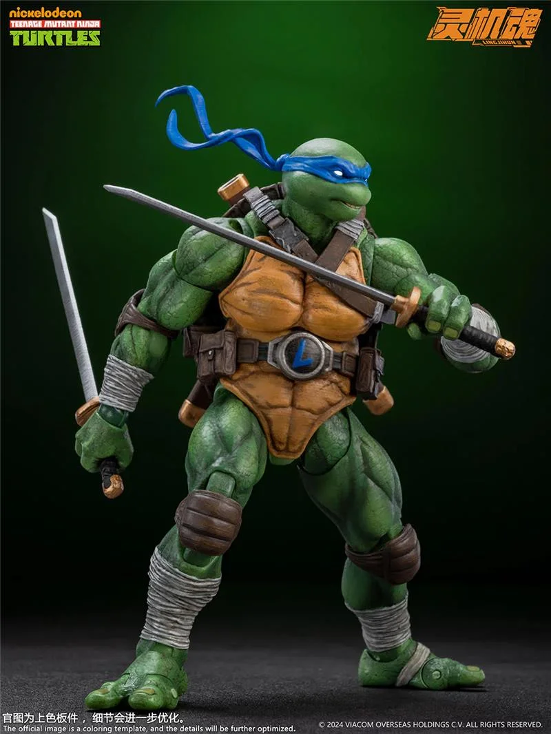 NINJA TURTLES SERIES ACTION FIGURE - LEONARDO