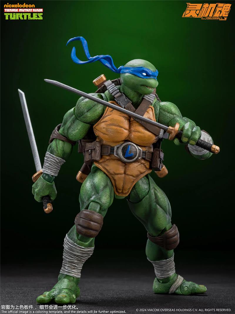 NINJA TURTLES SERIES ACTION FIGURE - LEONARDO