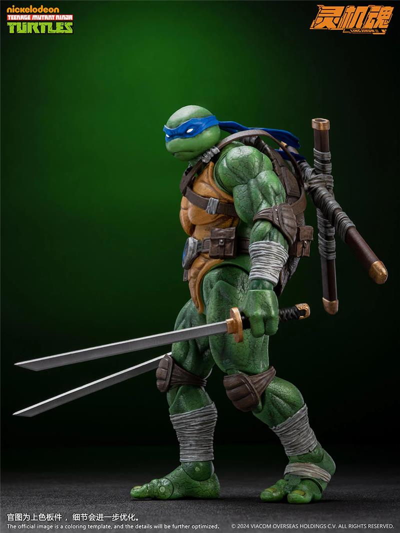 NINJA TURTLES SERIES ACTION FIGURE - LEONARDO