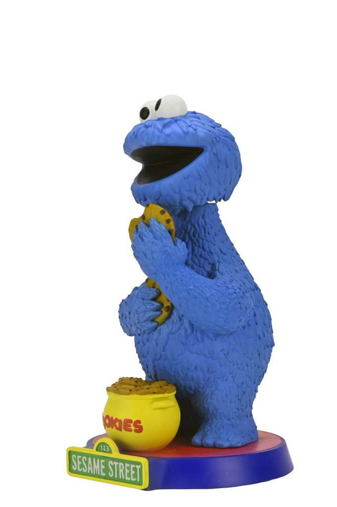 NECA - SESAME STREET COOKIE MONSTER HEADKNOCKER