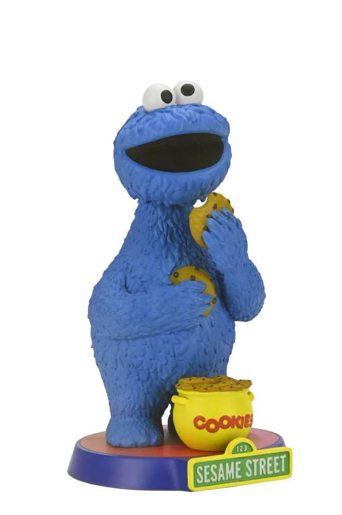 NECA - SESAME STREET COOKIE MONSTER HEADKNOCKER