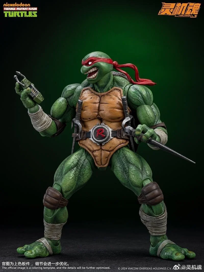 NINJA TURTLES SERIES ACTION FIGURE - RAFFAELLO