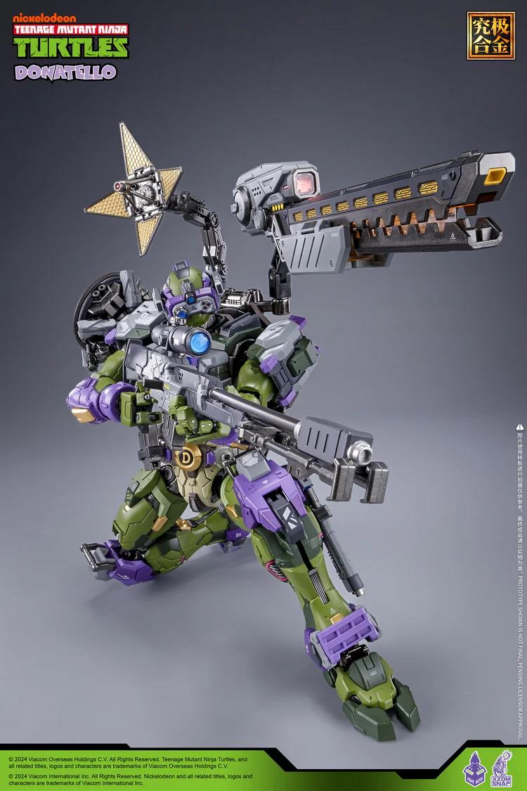 TMNT HB0015 ALLOY MECHA NINJA TURTLES DONATELLO