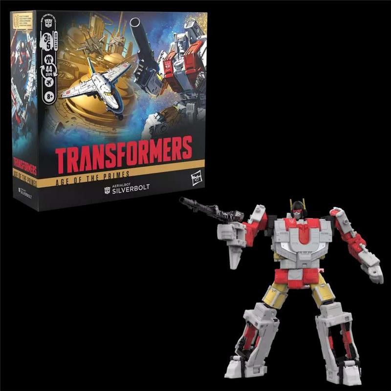 TRANSFORMERS AGE OF THE PRIMES AERIALBOT SILVERBOT ACTION FIGURE