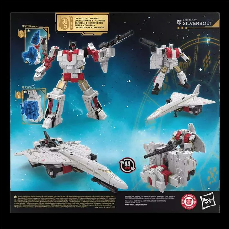 TRANSFORMERS AGE OF THE PRIMES AERIALBOT SILVERBOT ACTION FIGURE