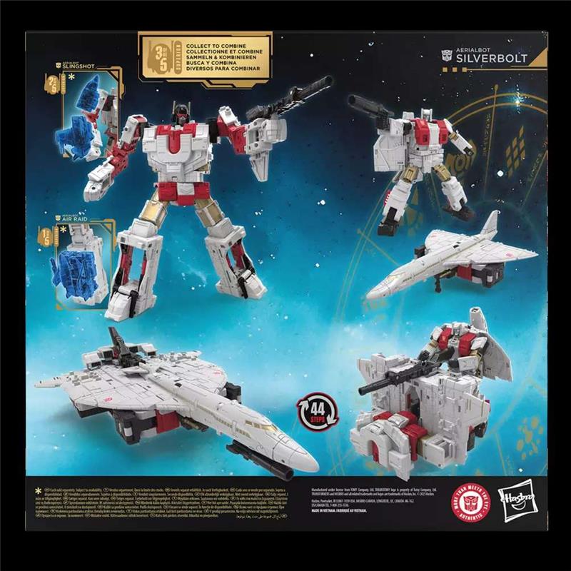 TRANSFORMERS AGE OF THE PRIMES AERIALBOT SILVERBOT ACTION FIGURE