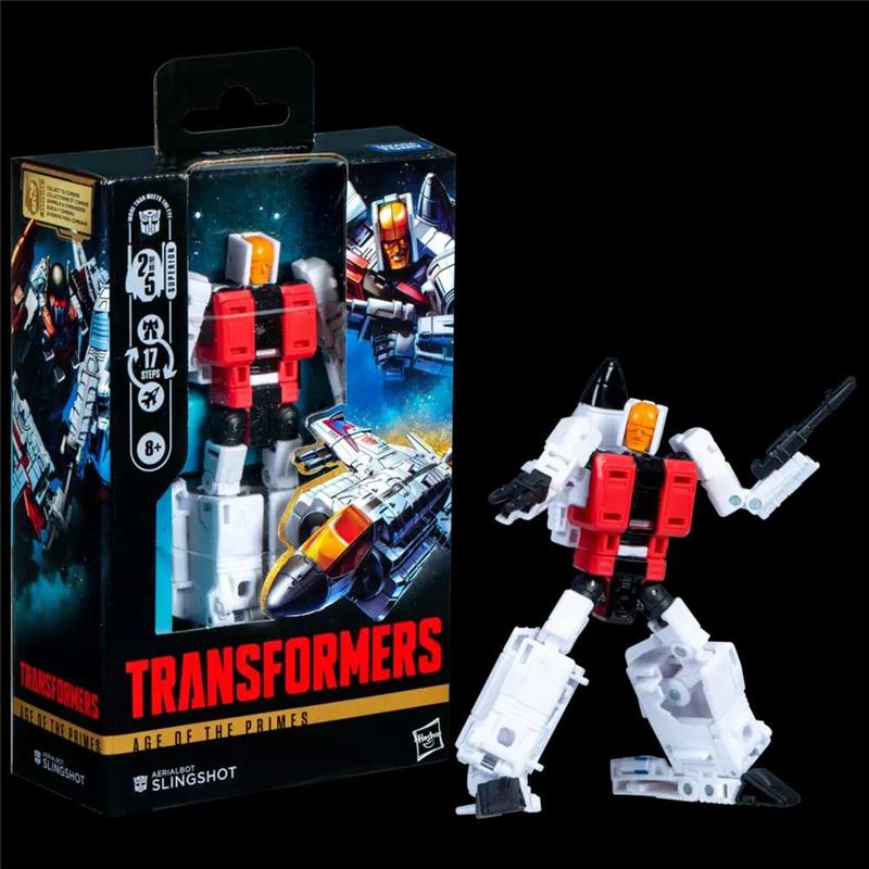 TRANSFORMERS AGE OF THE PRIMES AERIALBOT SLINGSHOT ACTION FIGURE
