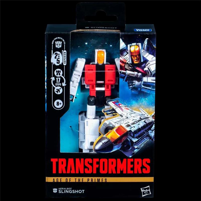 TRANSFORMERS AGE OF THE PRIMES AERIALBOT SLINGSHOT ACTION FIGURE