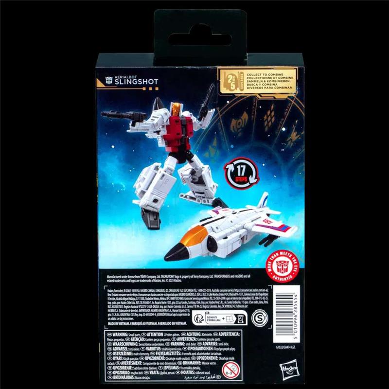 TRANSFORMERS AGE OF THE PRIMES AERIALBOT SLINGSHOT ACTION FIGURE