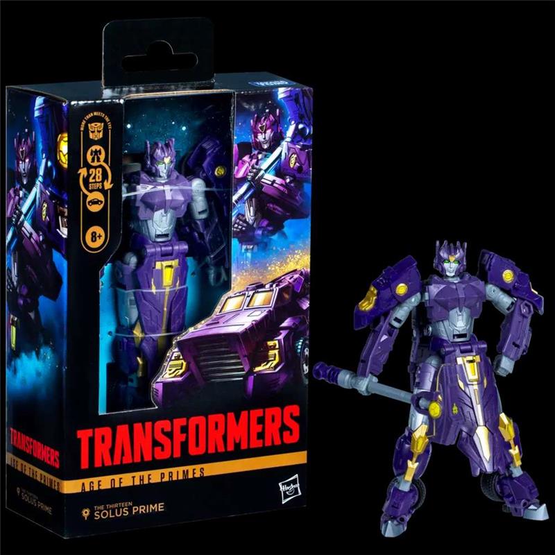TRANSFORMERS AGE OF THE PRIMES SOLUS OPTMUS PRIME ACTION FIGURE