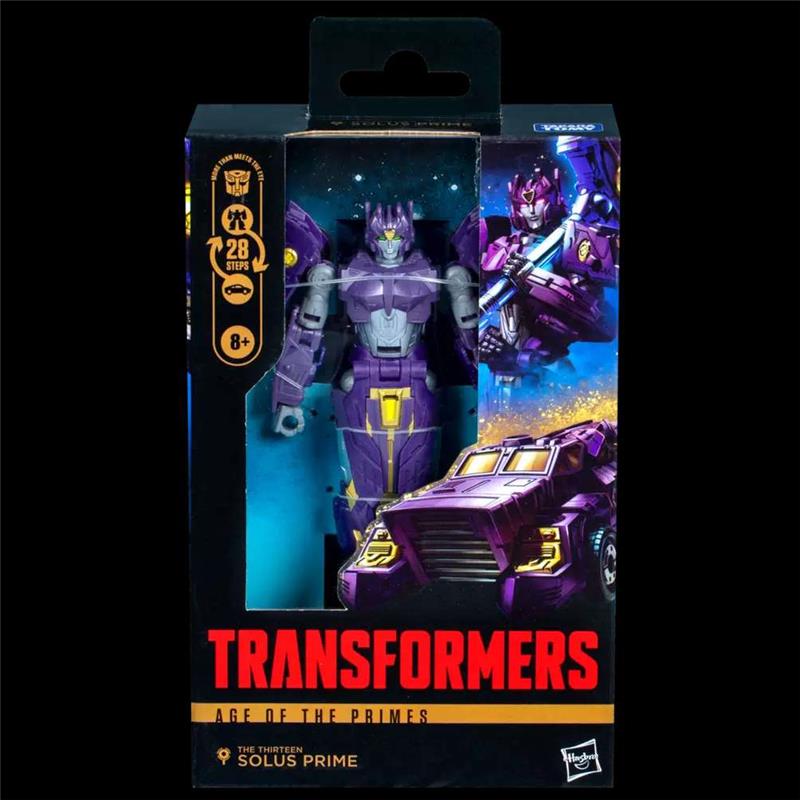 TRANSFORMERS AGE OF THE PRIMES SOLUS OPTMUS PRIME ACTION FIGURE