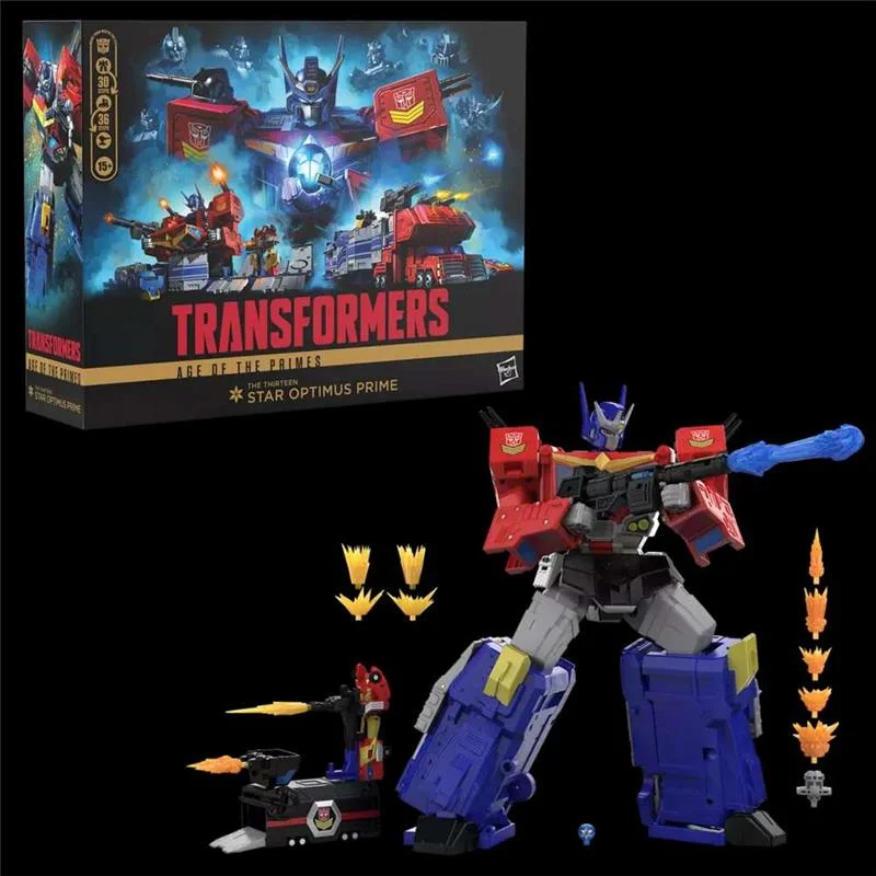 TRANSFORMERS AGE OF THE PRIMES STAR OPTIMUS PRIME ACTION FIGURE