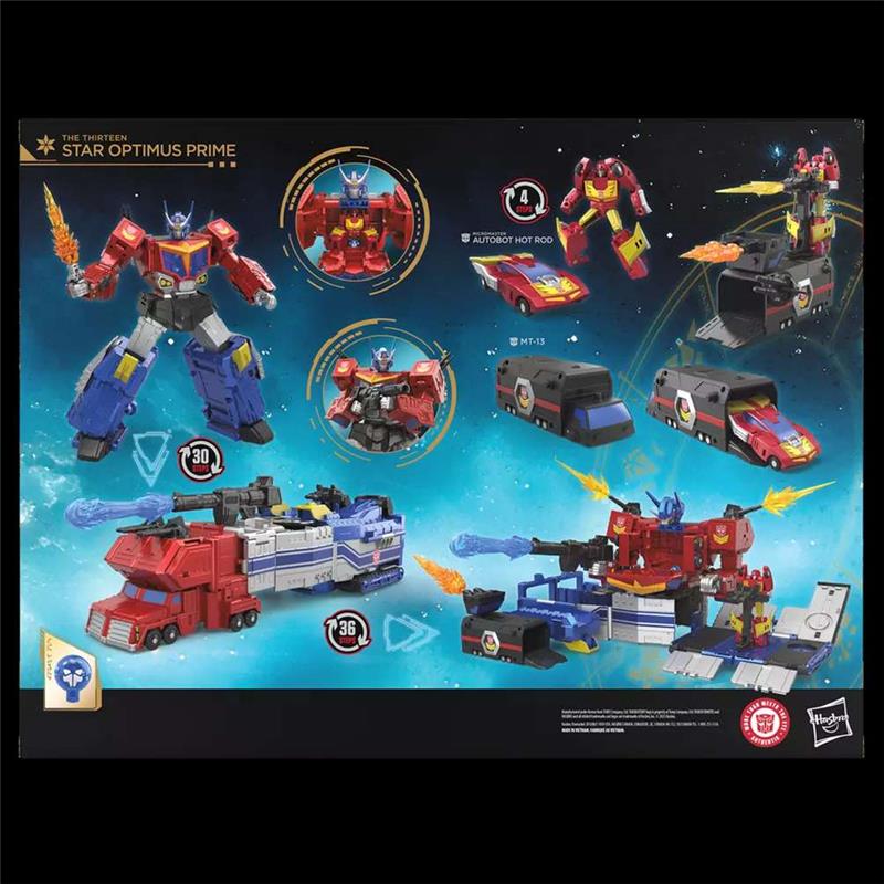 TRANSFORMERS AGE OF THE PRIMES STAR OPTIMUS PRIME ACTION FIGURE