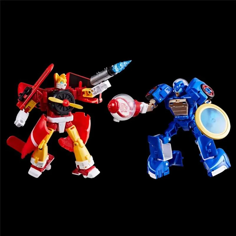 TRANSFORMERS SONIC X TRANSFORMERS WINGTAIL AND BLUE BOOSTER ACTION FIGURE