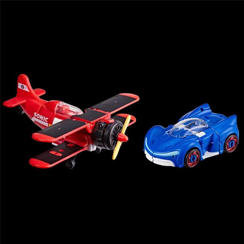 TRANSFORMERS SONIC X TRANSFORMERS WINGTAIL AND BLUE BOOSTER ACTION FIGURE