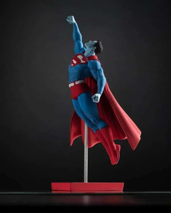 DC SUPERMAN RED-BLUE G.FRANK STATUE