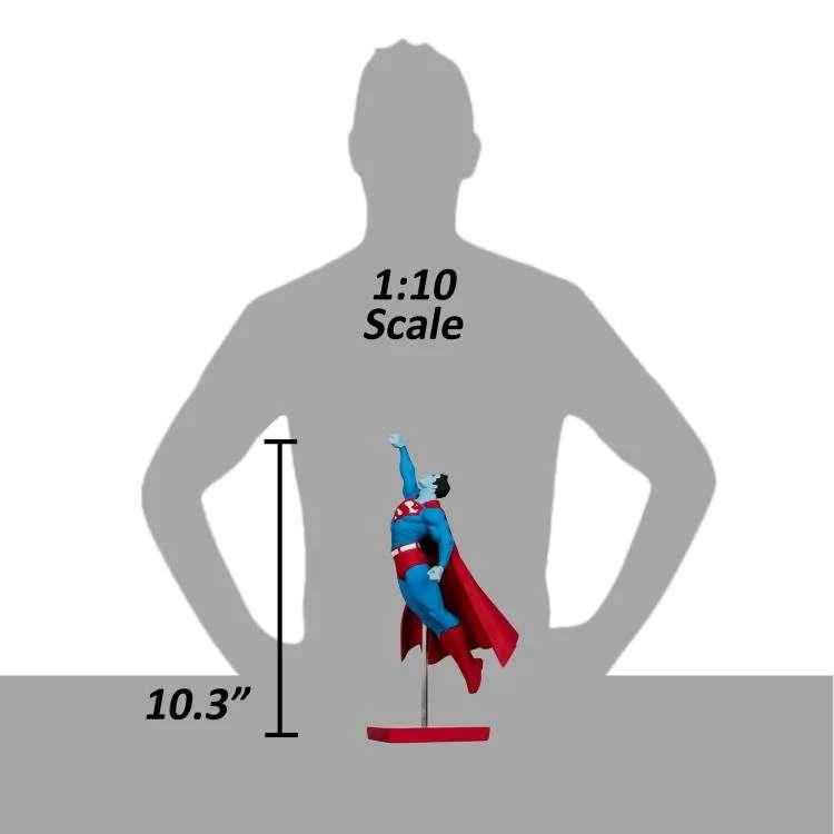 DC SUPERMAN RED-BLUE G.FRANK STATUE