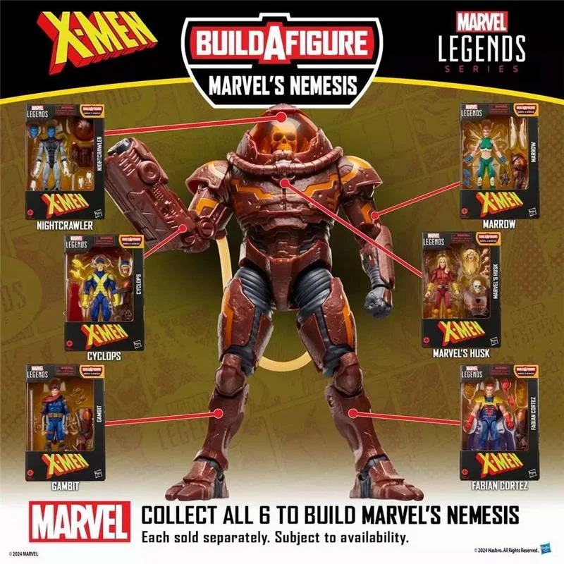 MARVEL LEGENDS - X-MEN NEMESIS HUSK