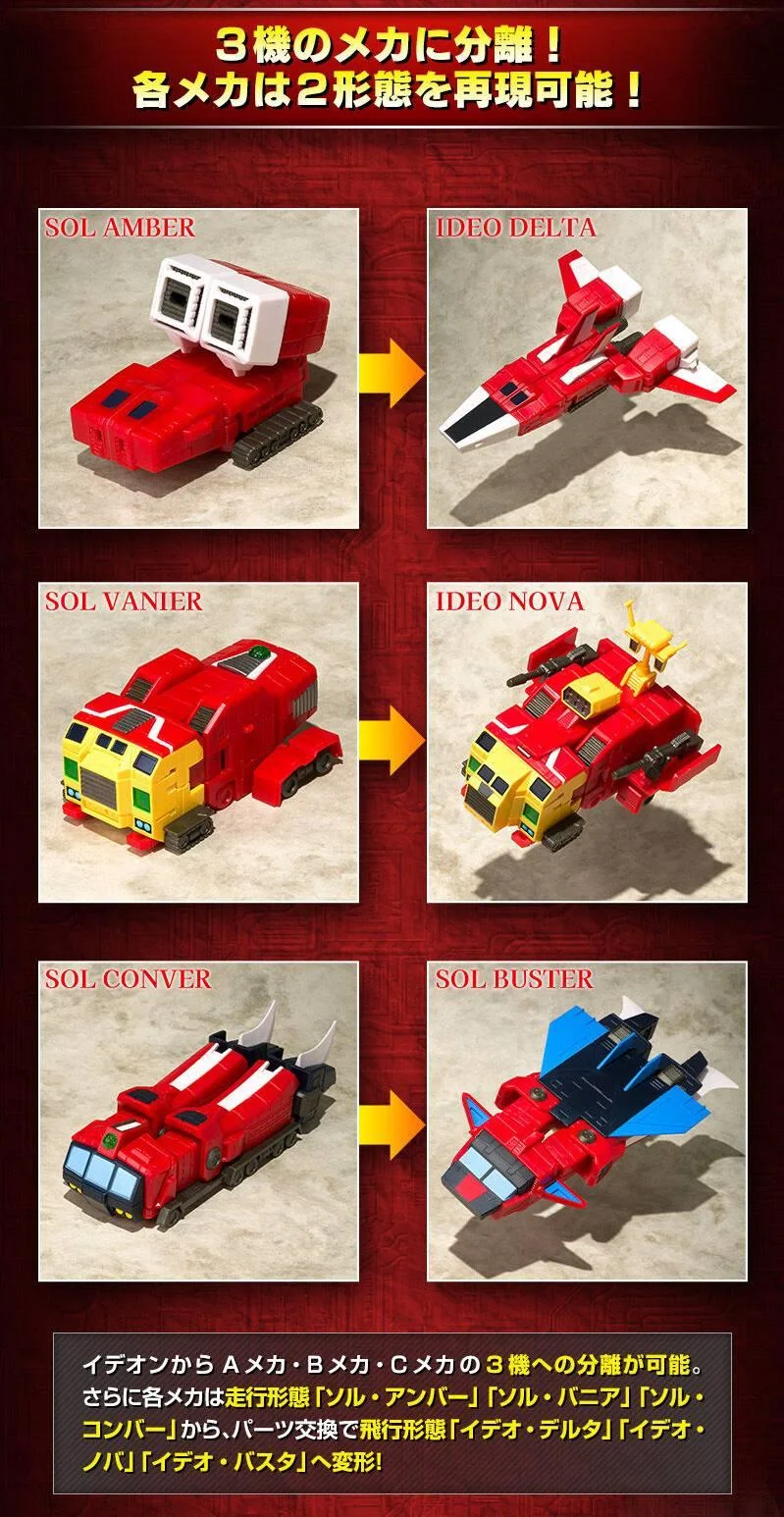 SMP - SPACE RUNAWAY IDEON ACTIVATE SET (RENEWAL VER.)