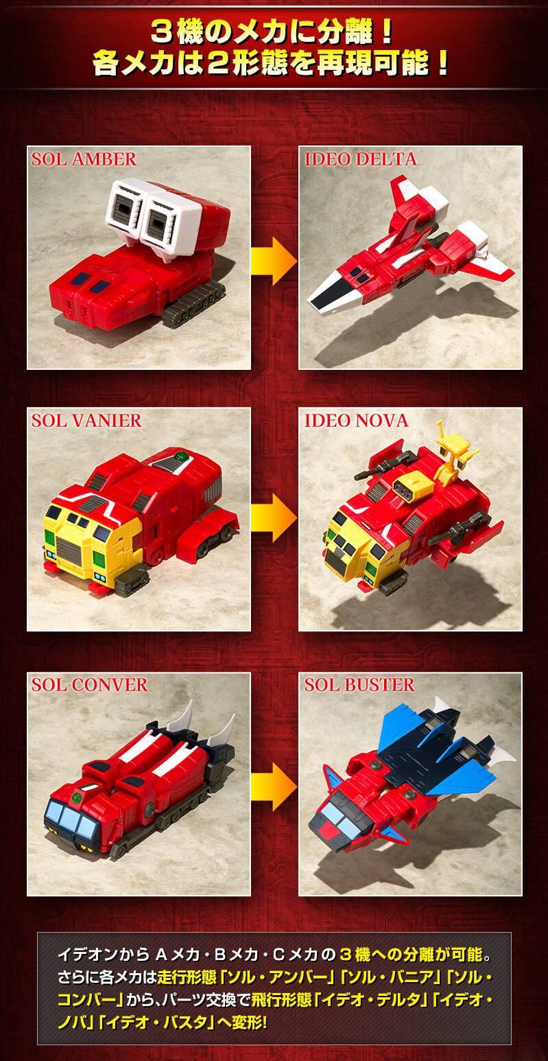 SMP - SPACE RUNAWAY IDEON ACTIVATE SET (RENEWAL VER.)