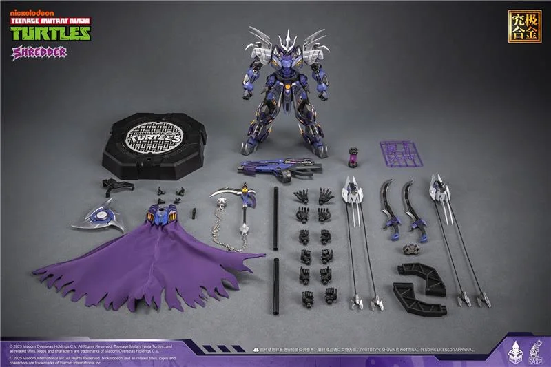 TMNT HB0016 ALLOY MECHA NINJA TURTLES SHREDDER
