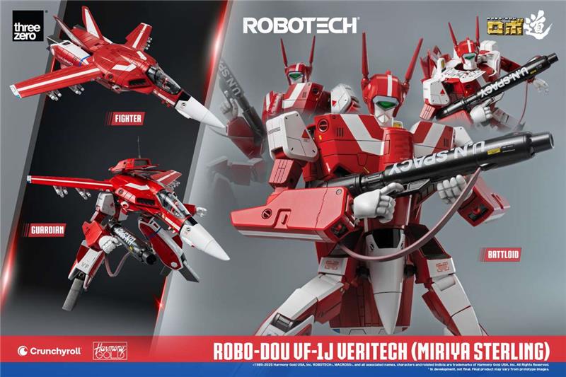 ROBO-DOU ROBOTECH VF-1J VERITECH MIRIYA STERLING
