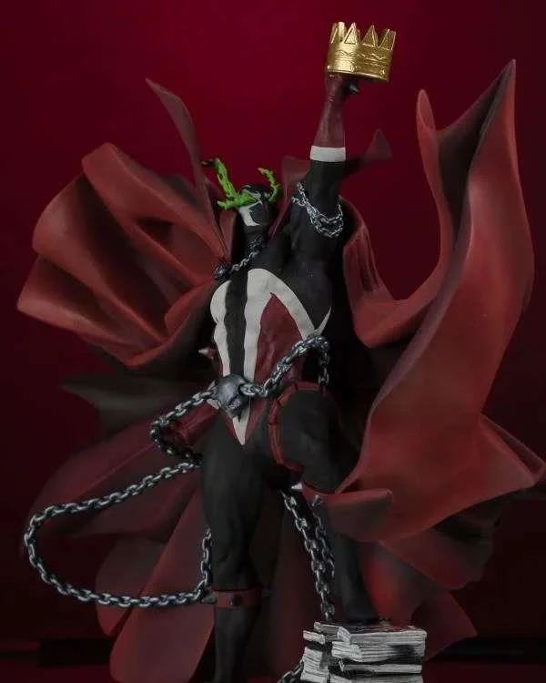 SPAWN 301 BLACK WHITE & RED ALL OVER SPAWN RESIN STATUE