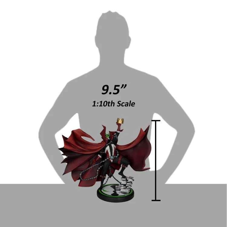 SPAWN 301 BLACK WHITE & RED ALL OVER SPAWN RESIN STATUE