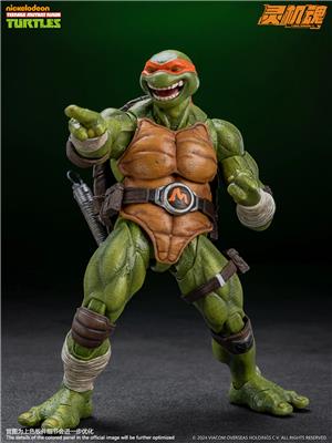 lingjihun-ninja-turtles-series-action-figure-michelangelo
