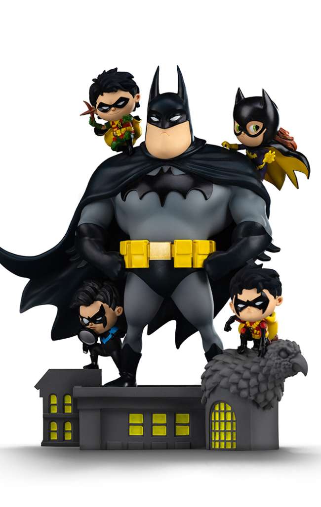 BATMAN FAMILY ANIMATED ICONS STATUE