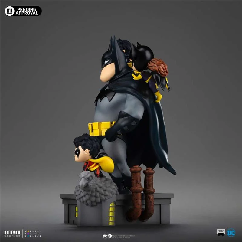 BATMAN FAMILY ANIMATED ICONS STATUE