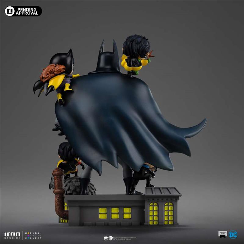 BATMAN FAMILY ANIMATED ICONS STATUE