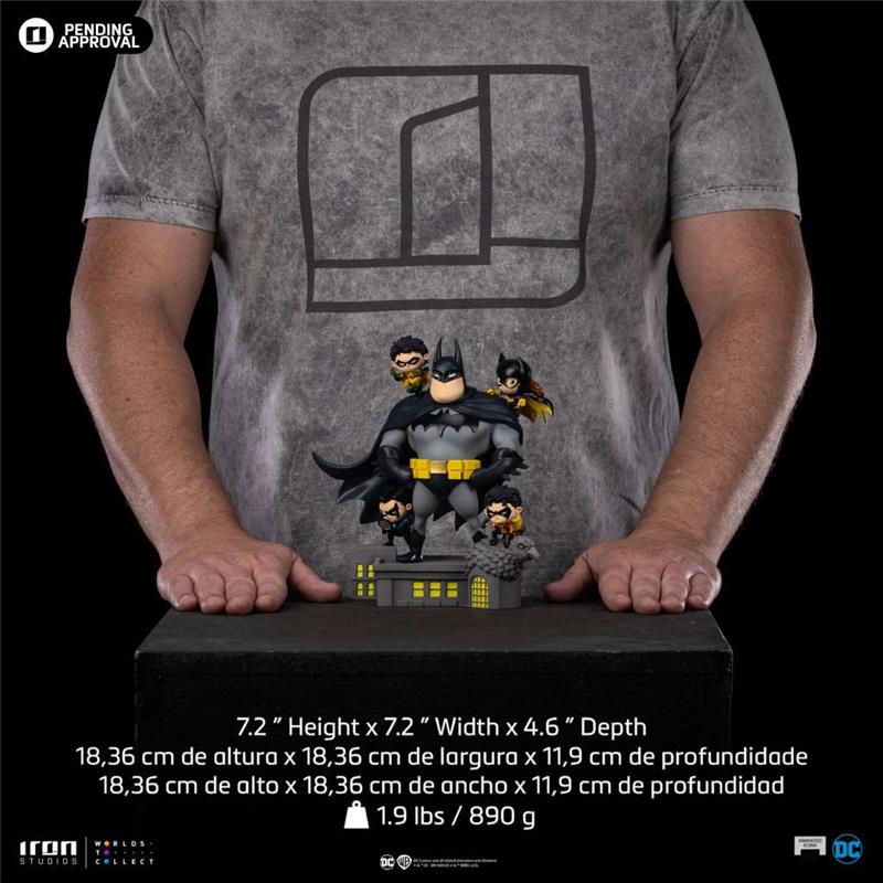 BATMAN FAMILY ANIMATED ICONS STATUE