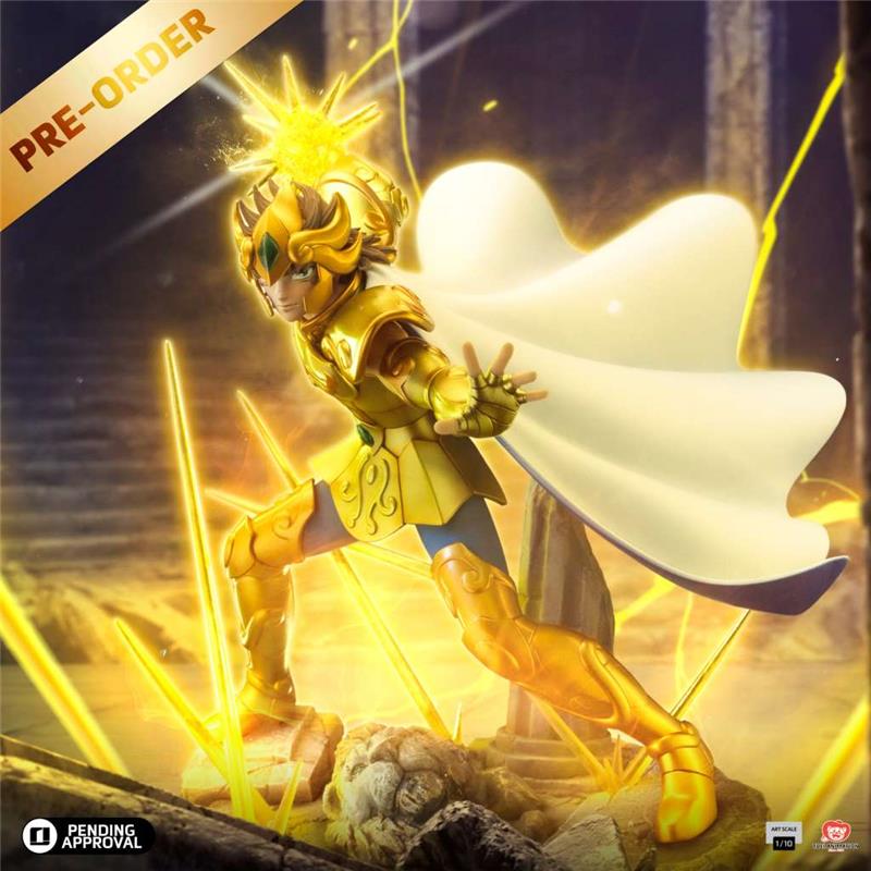 1/10 IRON STUDIOS - SAINT SEIYA LEO AIOLIA