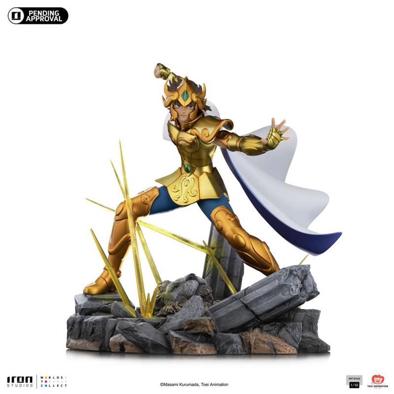 1/10 IRON STUDIOS - SAINT SEIYA LEO AIOLIA